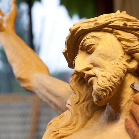 Ferienwohnungen Alpenflair - Barrierefrei Urlauben Oberammergau Eksteriør billede
